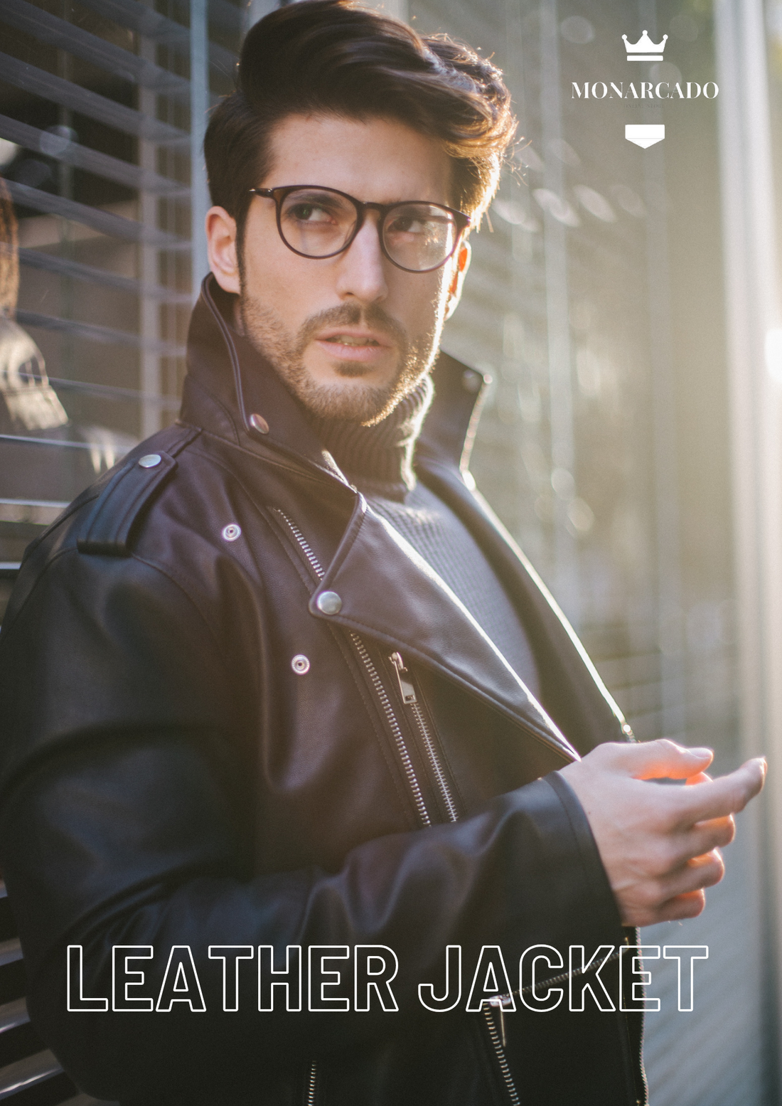 A leather jacket for men  offers a timeless blend of style!