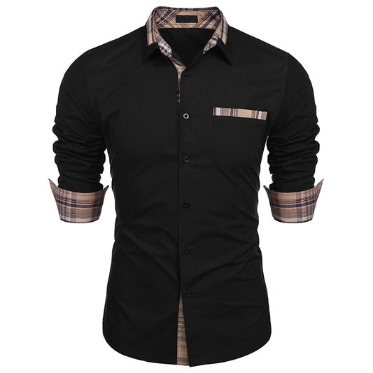Men's Long-sleeved Clothing Shirt