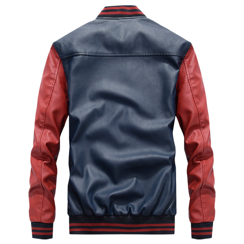 Leather Casual jacket For Men | Comfortable University Outfit