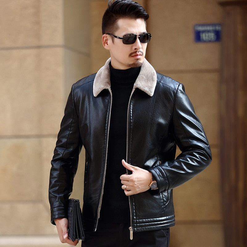 Leather jacket PU coat To Feel Comfortable and Elegant