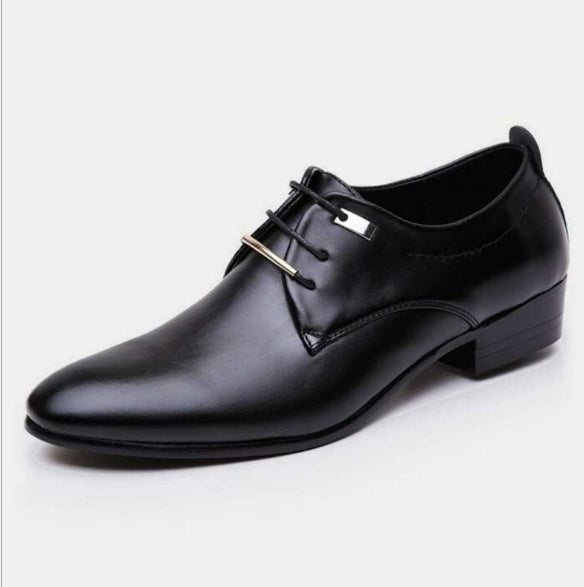 Men's Leather Dress Shoes - Explosions Business Footwear