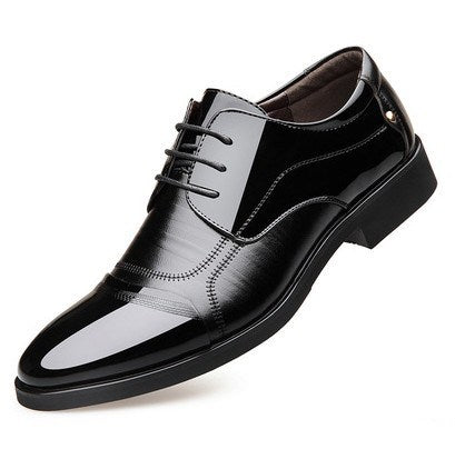 Men's Shoes For Business Office | British Style Leather Footwear