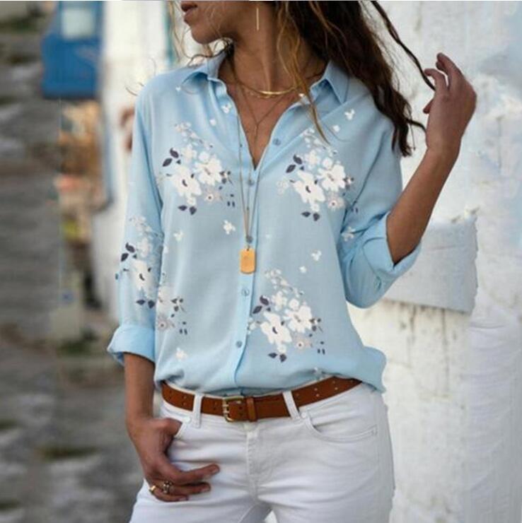 Casual Loose Long Sleeve Linen Shirt