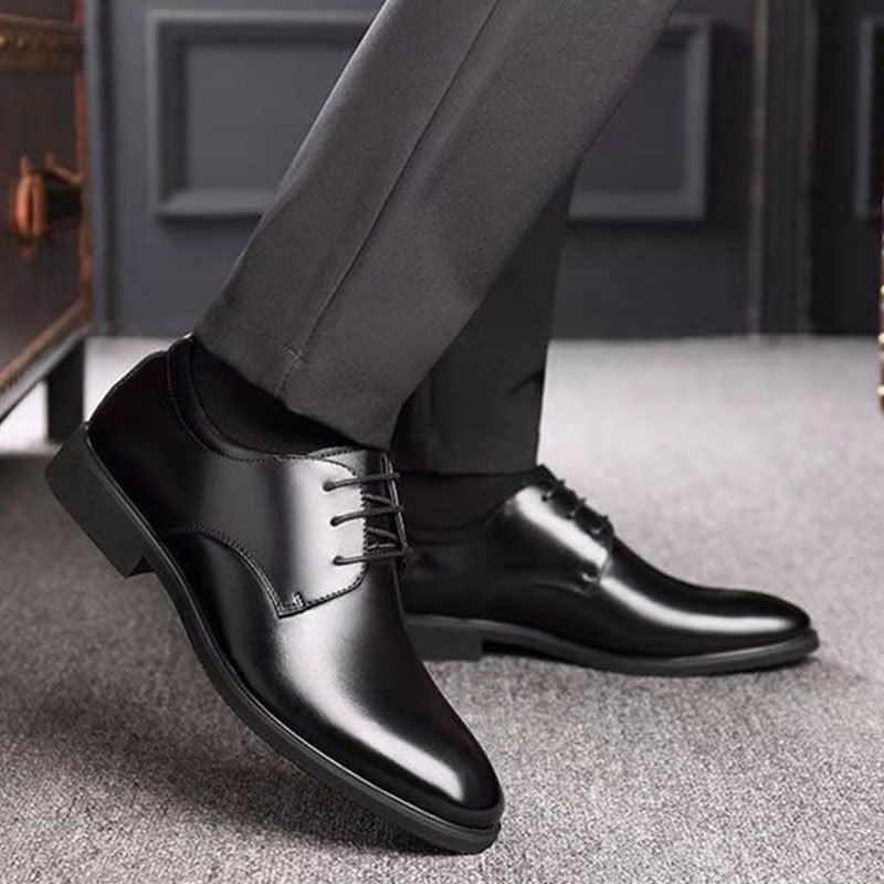 Men Genuine Leather Shoes Formal Top Quality Oxfords For Wedding