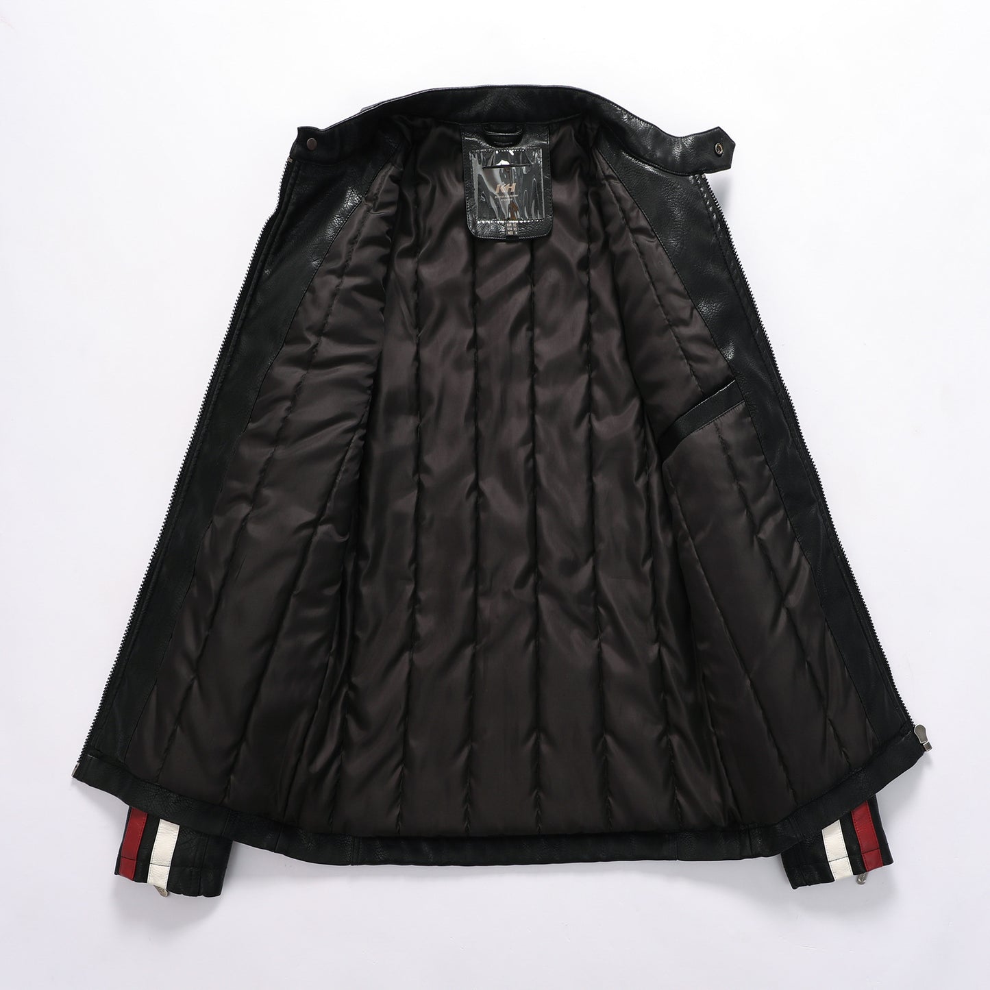 Men'S Leather Clothing Tide Motorcycle Leather Jacket Washed Plus Cotton Leather Jacket