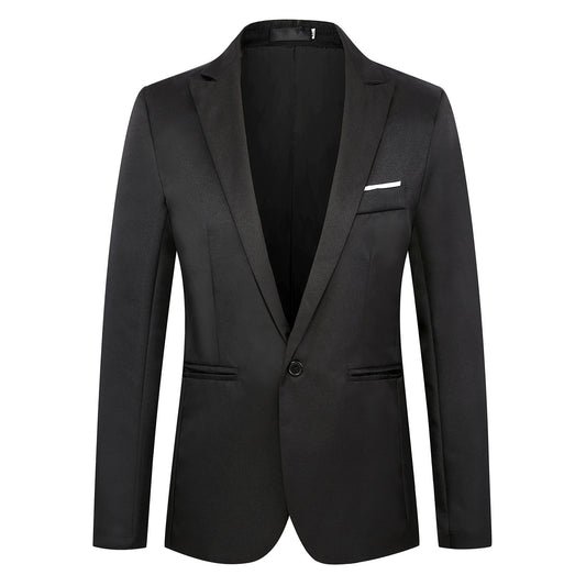 Fashion Slim Casual One Button Small Suit For Meetings and Office Business