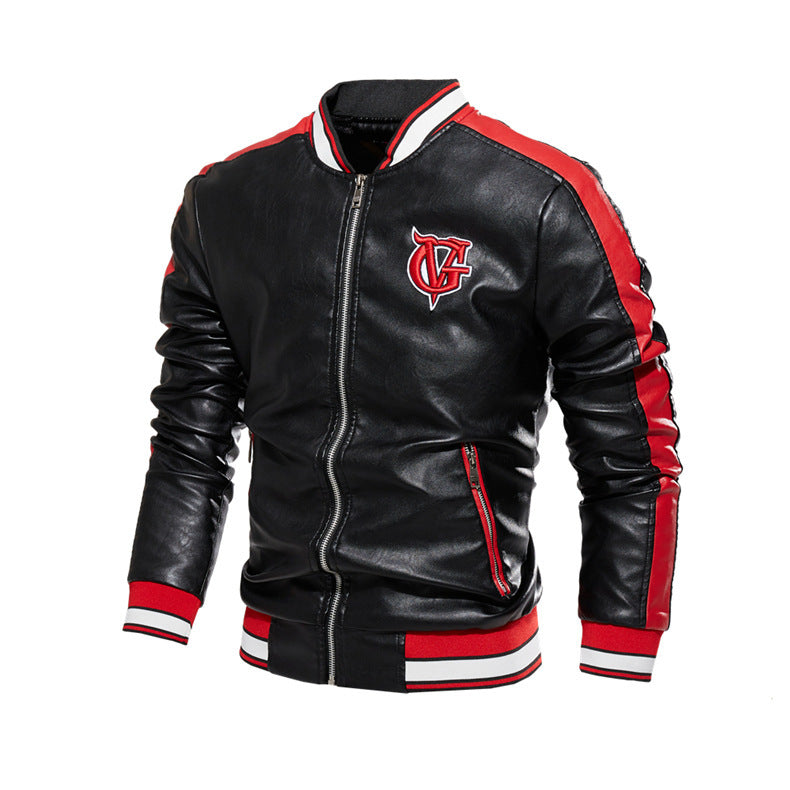 Men's Motorcycle Leather Jacket | Casual And Comfortable Blazer