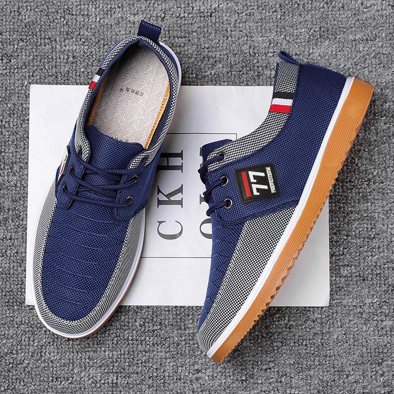 Men's Casual Blue All-matching Sneakers Shoes