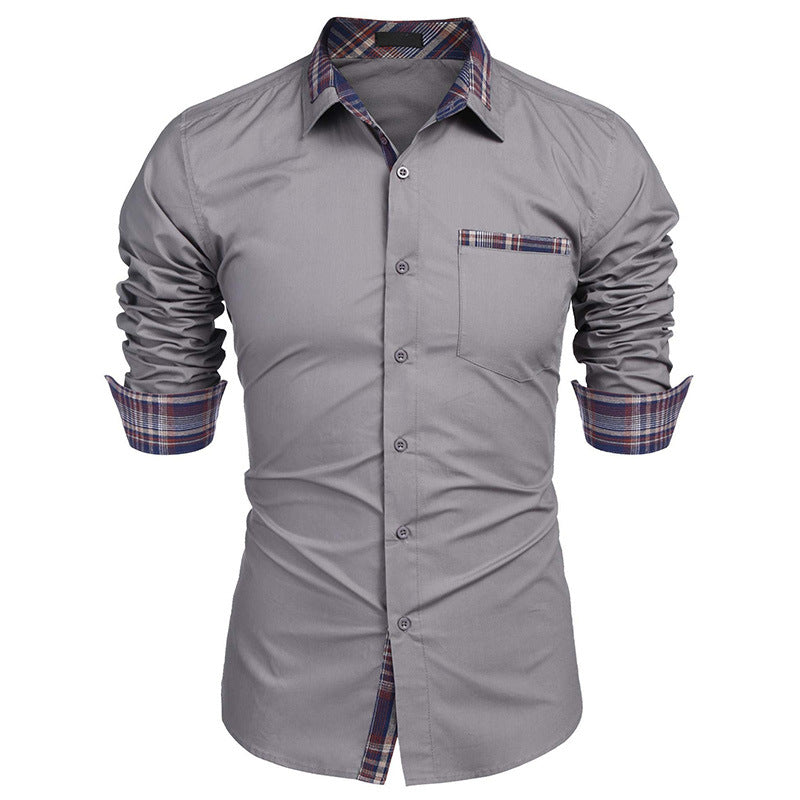 Men's Long-sleeved Clothing Shirt