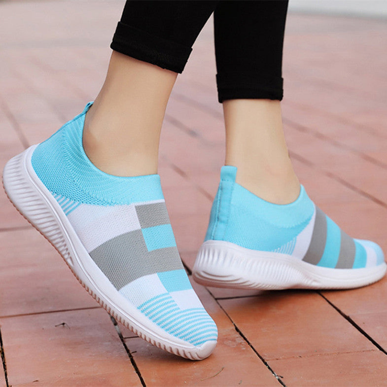 Woman Casual Fashion Knitted Sock Shoes Sneakers