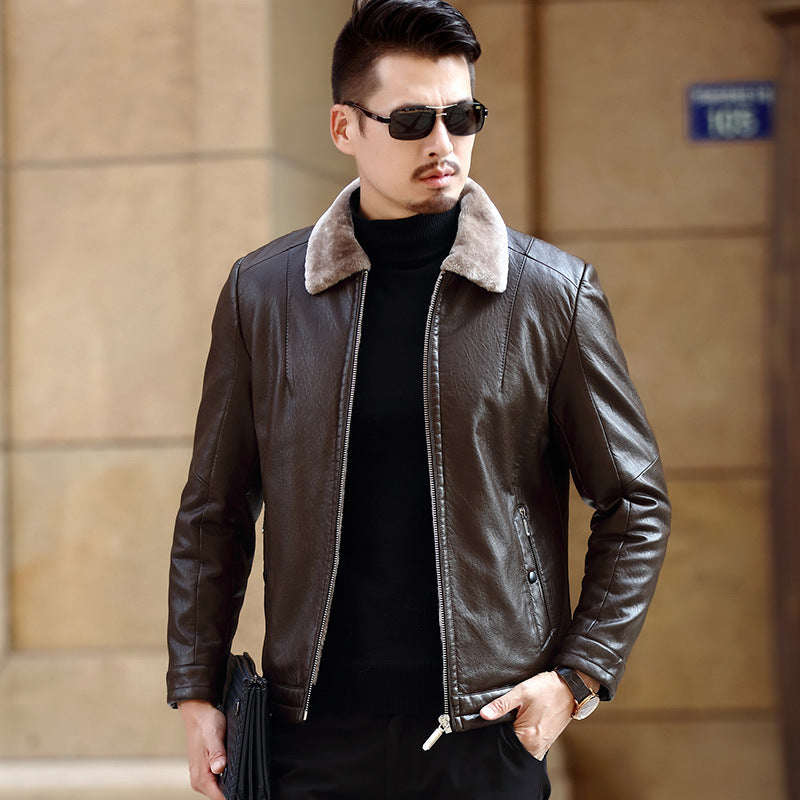 Leather jacket PU coat To Feel Comfortable and Elegant