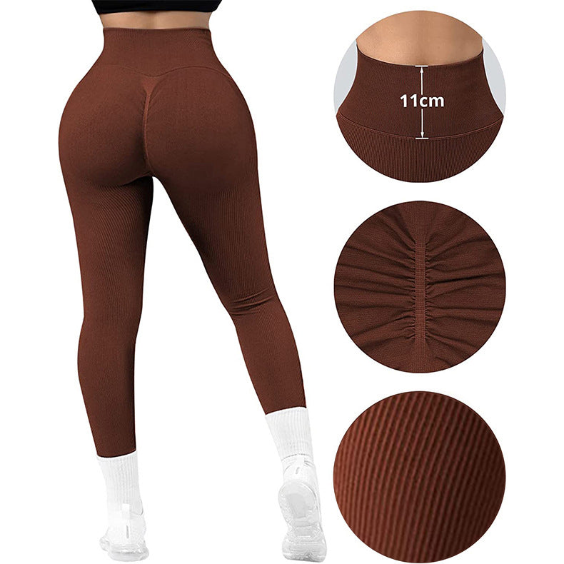 Women's Slimming Sports Yoga Pants Leggings | Camel Coffee and others