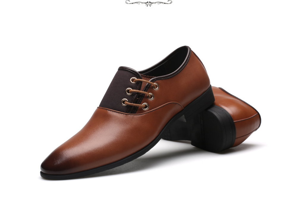 spring men's leather shoes business dress men's shoes leather shoes single shoes Amazon AliExpress foreign trade original