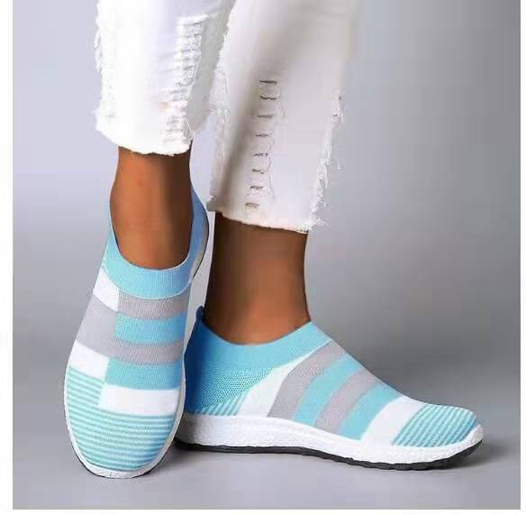 Woman Casual Fashion Knitted Sock Shoes Sneakers