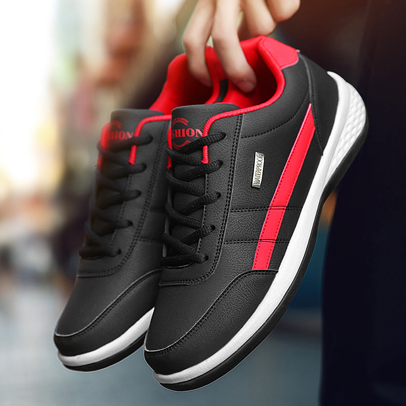 Men's Black Or Blue Casual Sneakers Shoes For Walking