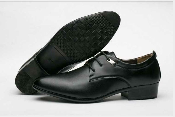 Men's Leather Dress Shoes - Explosions Business Footwear