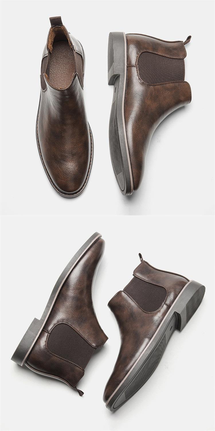 Chelsey Boots For Men | Leather Business Shoes