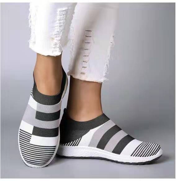 Woman Casual Fashion Knitted Sock Shoes Sneakers