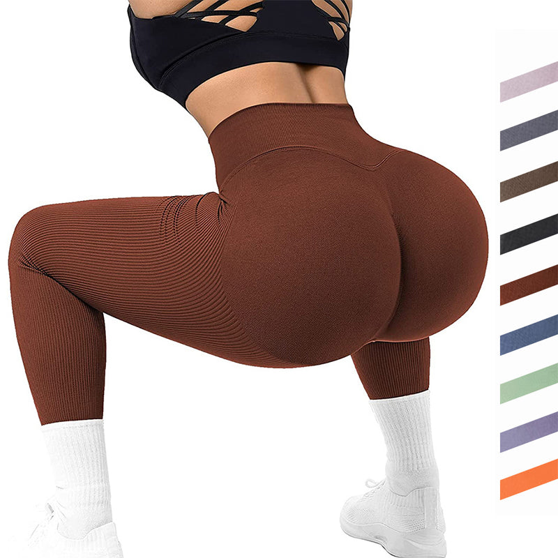 Women's Slimming Sports Yoga Pants Leggings | Camel Coffee and others