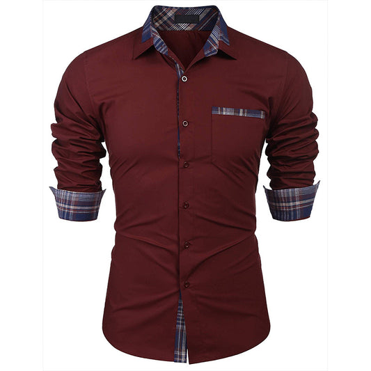 Men's Long-sleeved Clothing Shirt