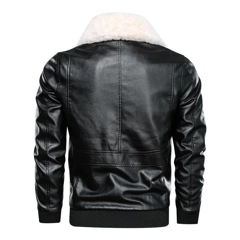 Thin Leather Motorcycle Jacket