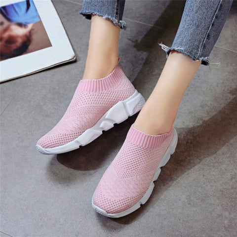 Sport Athletic Unisex Breathable Mesh Female Sneakers