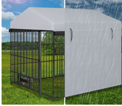 Brand New Backyard Dog House | Pet Protection Kennel | Metal Chicken Coop With Roof Cover