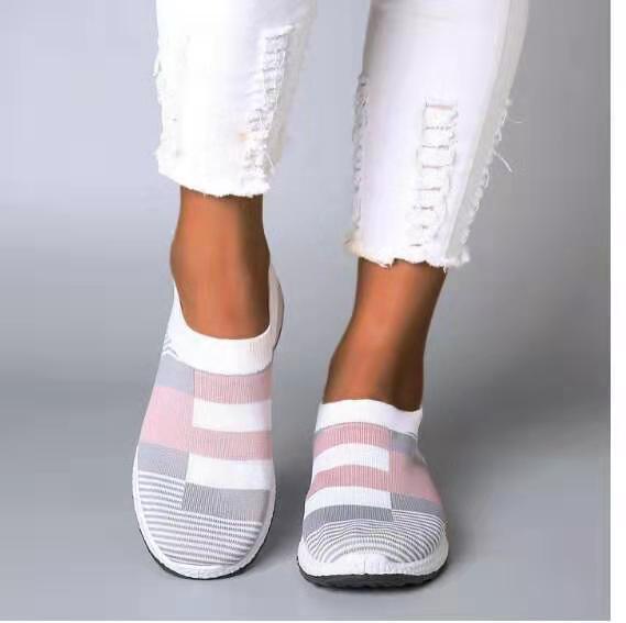 Woman Casual Fashion Knitted Sock Shoes Sneakers