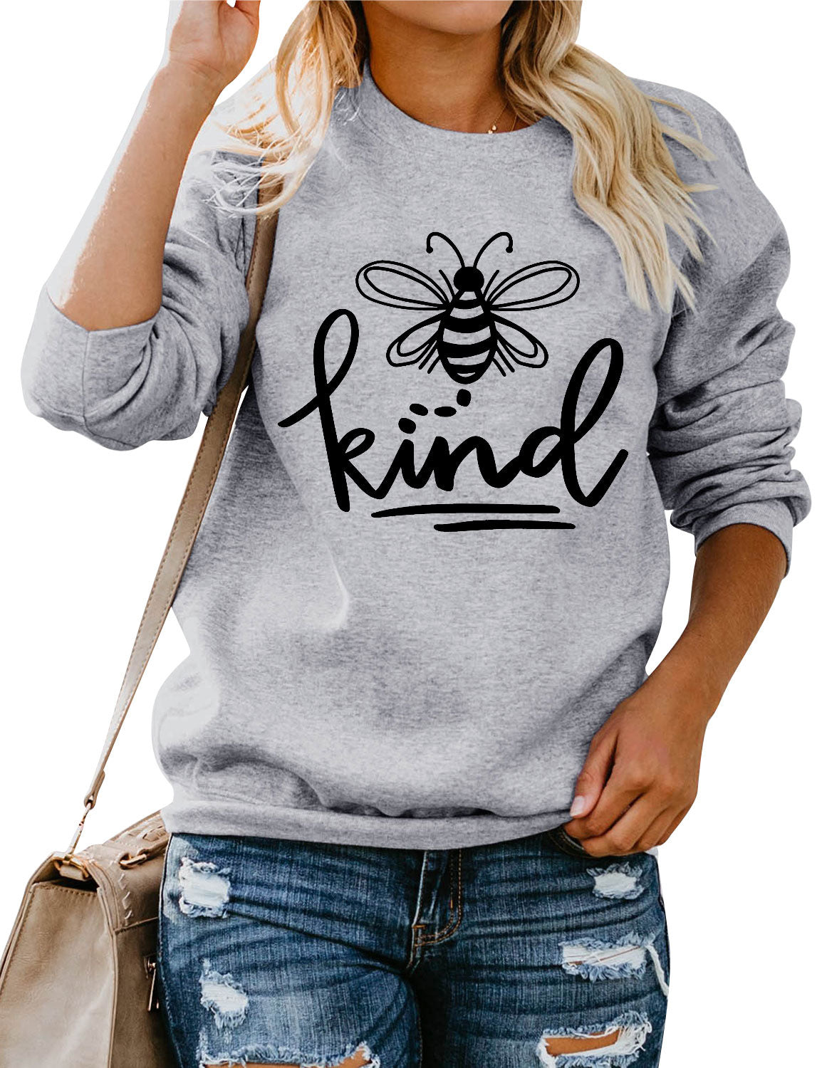Customized Plus Size Sweater Kind Bee New