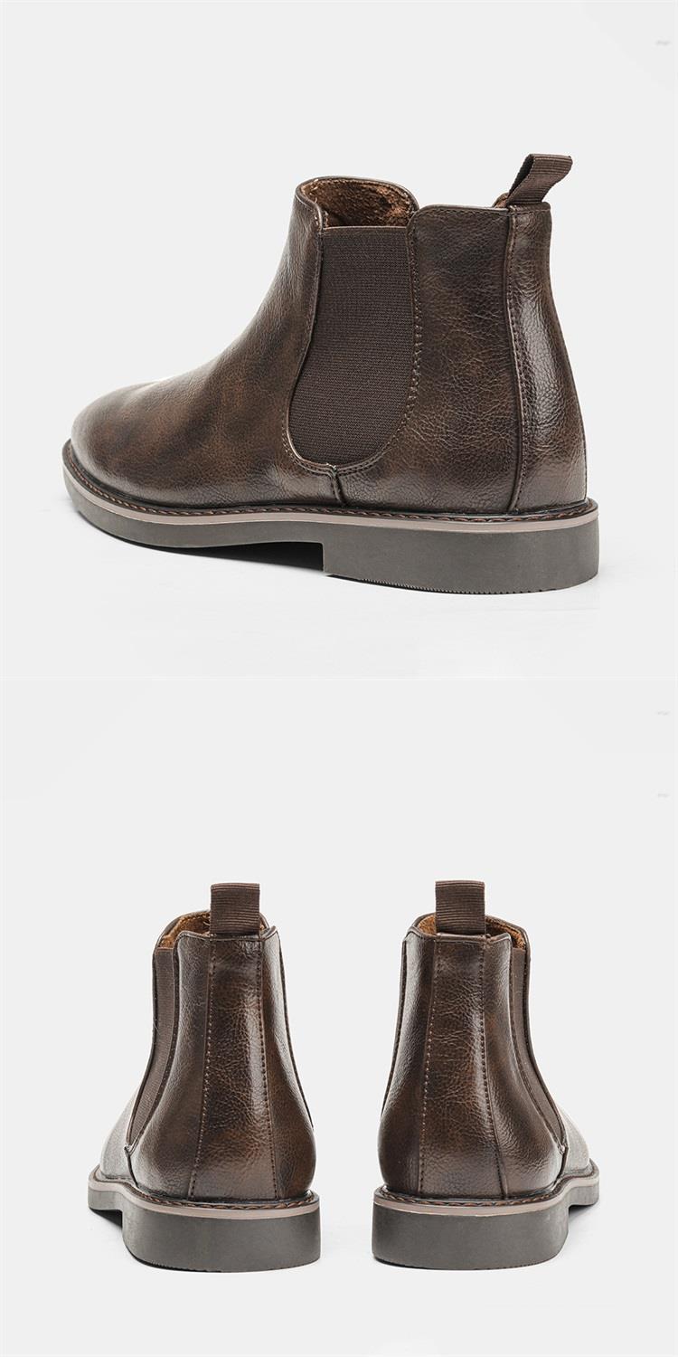 Chelsey Boots For Men | Leather Business Shoes