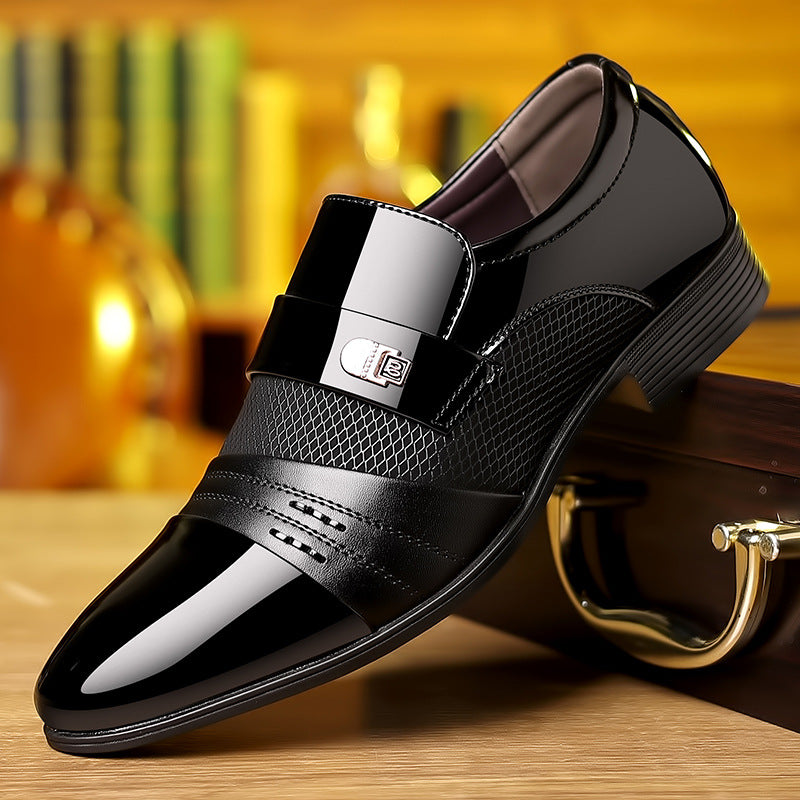 Mens Dress Shoes For Formal Events | Wine Red Fashion Footwear