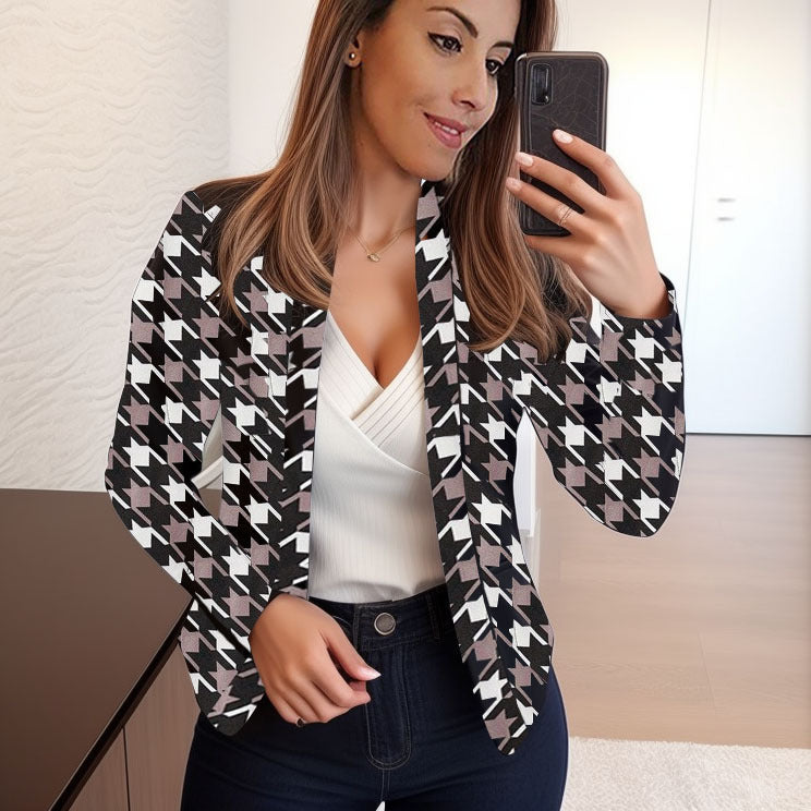 Elegant And Casual Small Suit Jacket For Women