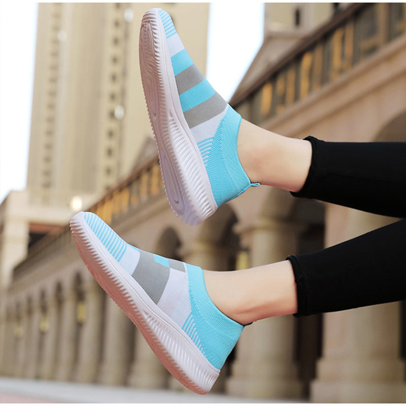 Woman Casual Fashion Knitted Sock Shoes Sneakers