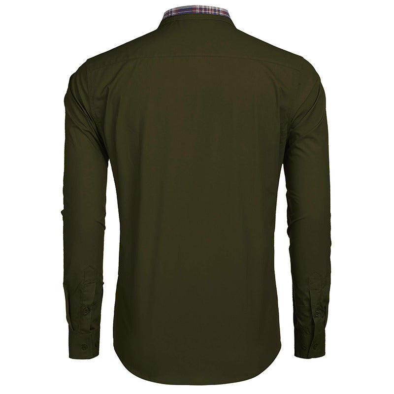 Men's Long-sleeved Clothing Shirt