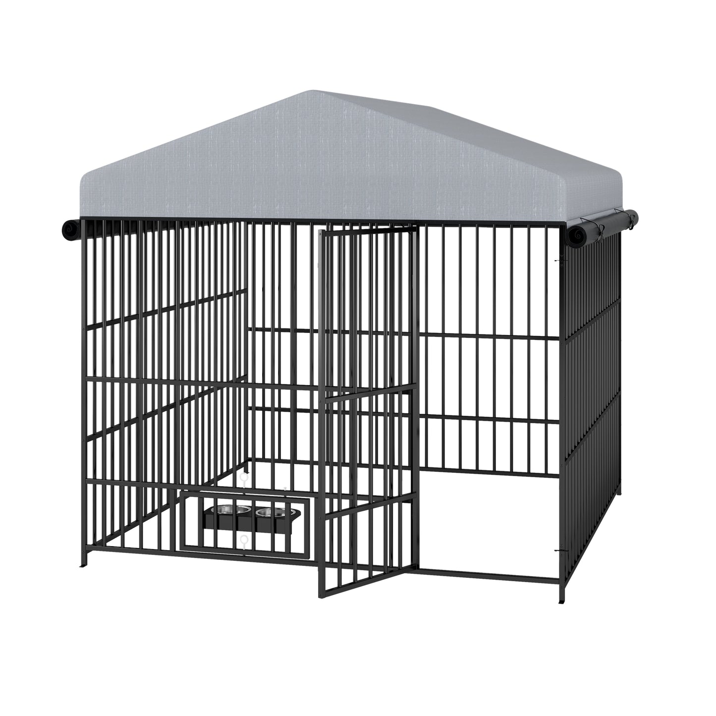 Brand New Backyard Dog House | Pet Protection Kennel | Metal Chicken Coop With Roof Cover