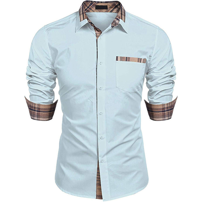 Men's Long-sleeved Clothing Shirt