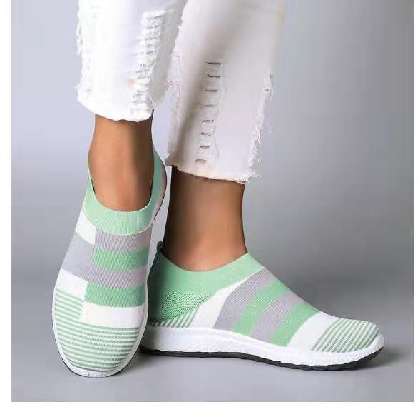 Woman Casual Fashion Knitted Sock Shoes Sneakers