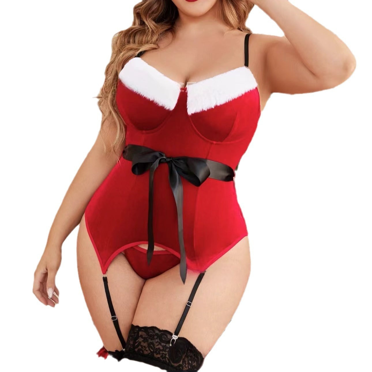 Crazy Sexy Christmas Lingerie for Women Claus Girl.