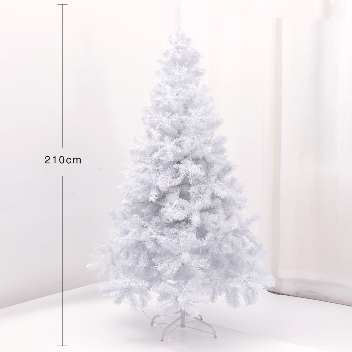 Luxury Home Christmas Decoration White Christmas Tree | 5.6 Feet Approximately | Artificial Snow Style