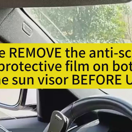 Sun Visor For Car Universal AntiGlare Polarized Car Visor Extension Sun Blocker Protects From Stray LightSnow Blindness And UV Rays