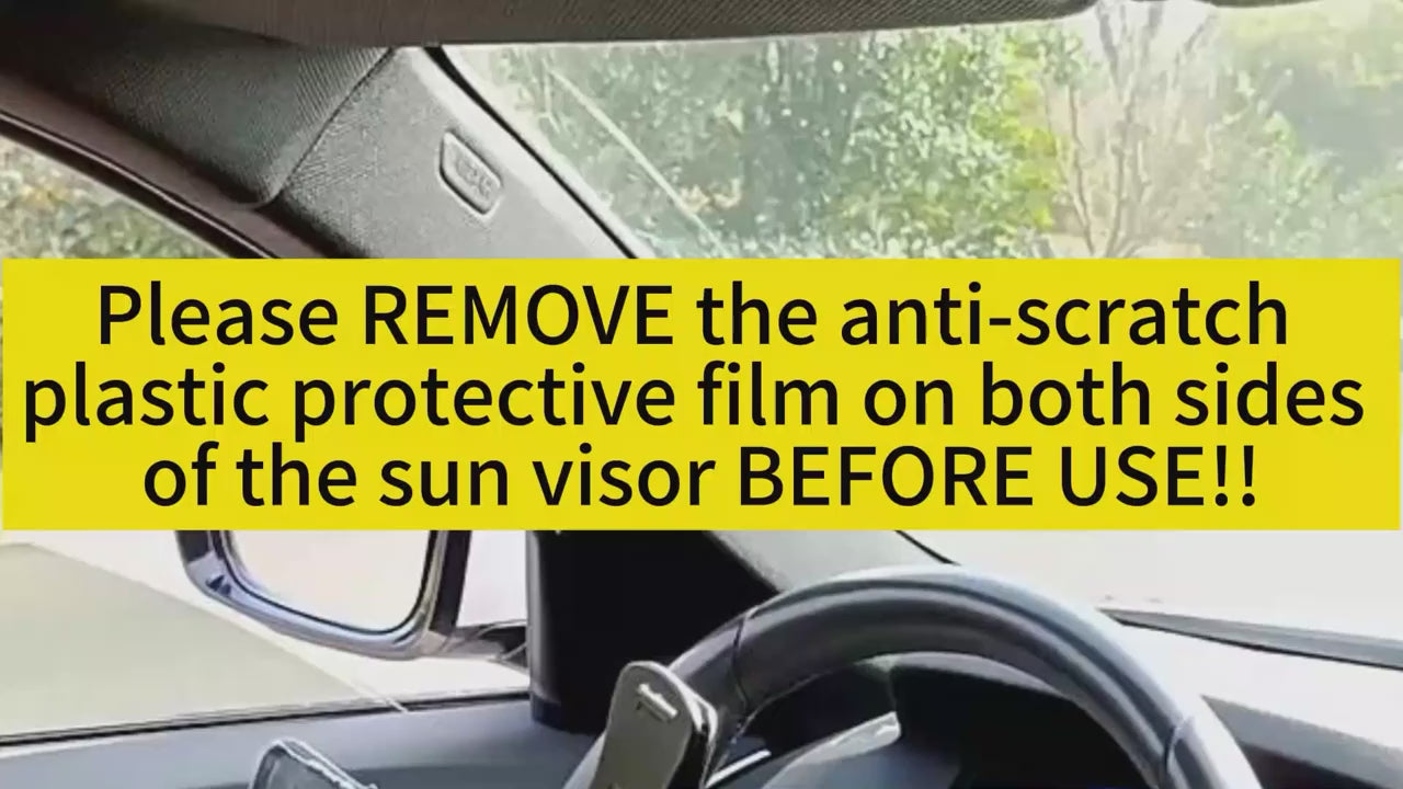 Sun Visor For Car Universal AntiGlare Polarized Car Visor Extension Sun Blocker Protects From Stray LightSnow Blindness And UV Rays